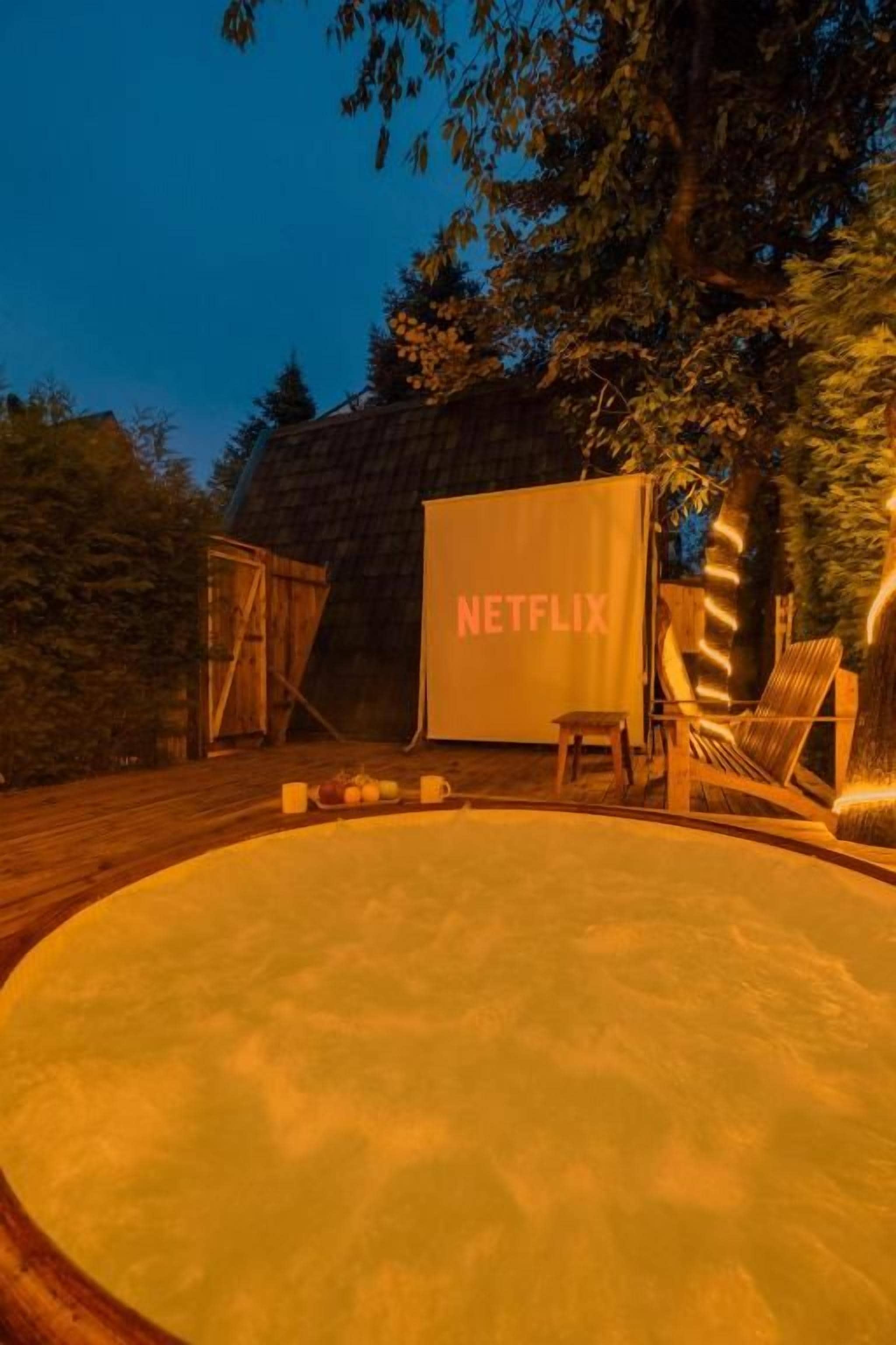 Açık spa küveti