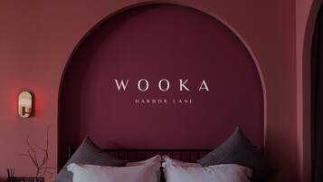 Individually decorated, individually furnished, blackout drapes