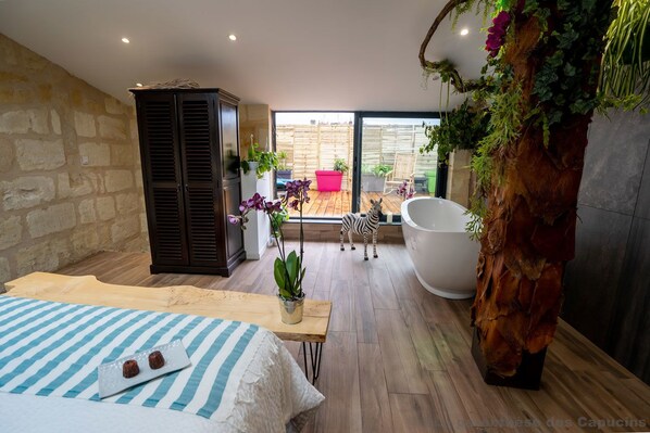 Literie de qualité supérieure, décoration personnalisée