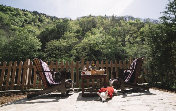 Exclusive Bungalow, River View | View from room