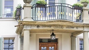 Entrada de la propiedad