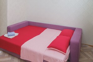 Apartment, 2 Bedrooms | Desk, iron/ironing board, free WiFi, bed sheets - Apartment Jean (Odesa)