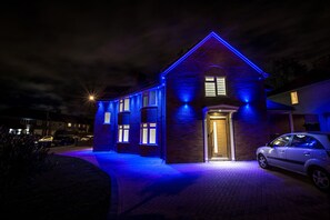 Front of property – evening/night - Goldbeaters House (Edgware)