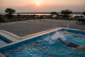 Piscina a l'aire lliure