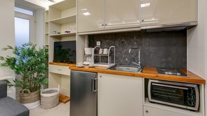 Rumah, 1 kamar tidur | Dapur kecil pribadi