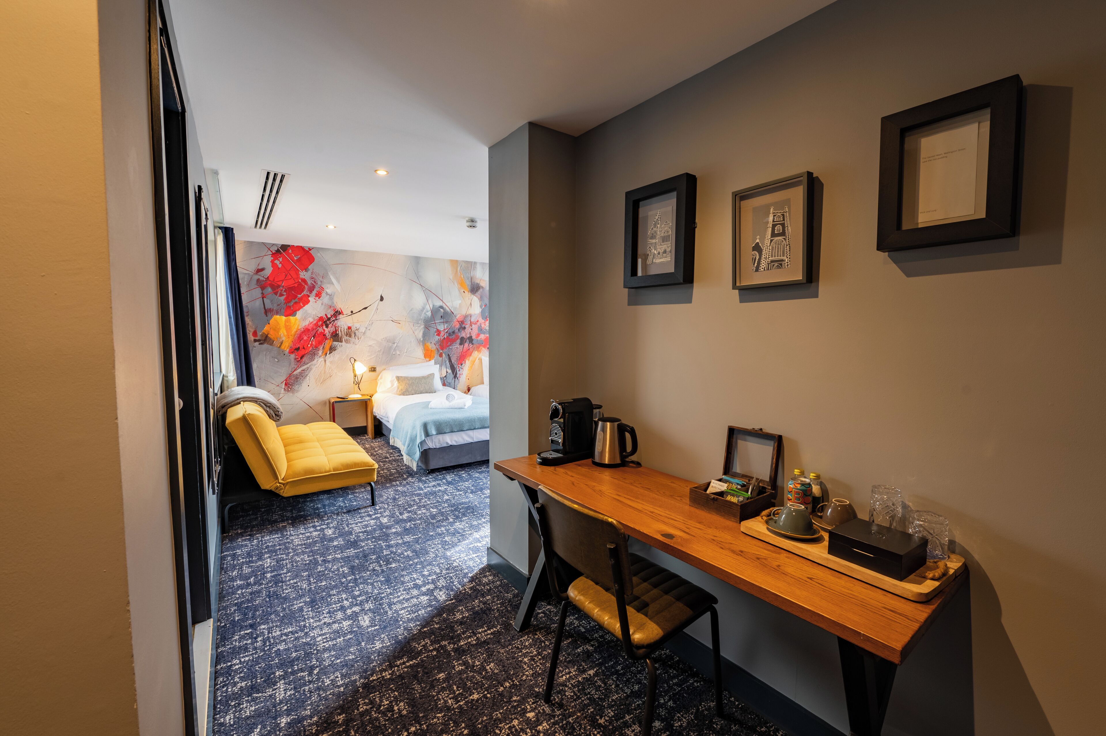 deluxe double room | 1 bedroom, premium bedding, down duvets, desk