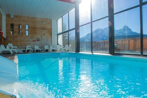 Indoor pool - Studio avec Wi-Fi gratuit à 250m des Commerces (Pra Loup)