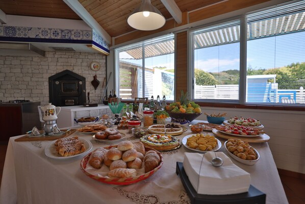 Free daily local cuisine breakfast