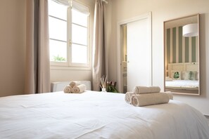Quarto casal superior (Stefano e Silvana) | Lençóis italianos Frette, roupas de cama premium, edredons de pluma