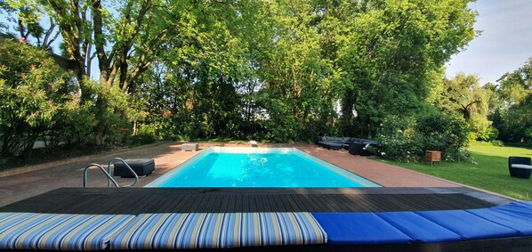 Seasonal outdoor pool