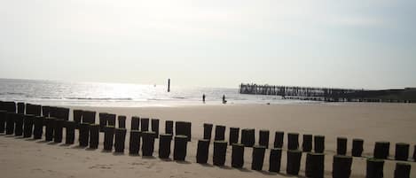 Aan het strand