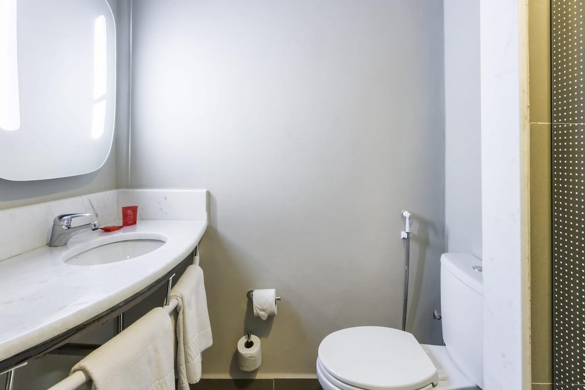 Minibar, desk, blackout curtains, soundproofing
