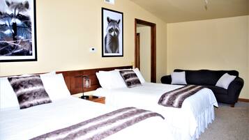 Habitación doble Deluxe de uso individual, 2 camas Queen size, hidromasaje | 1 habitación, ropa de cama de alta calidad y camas con pillow-top