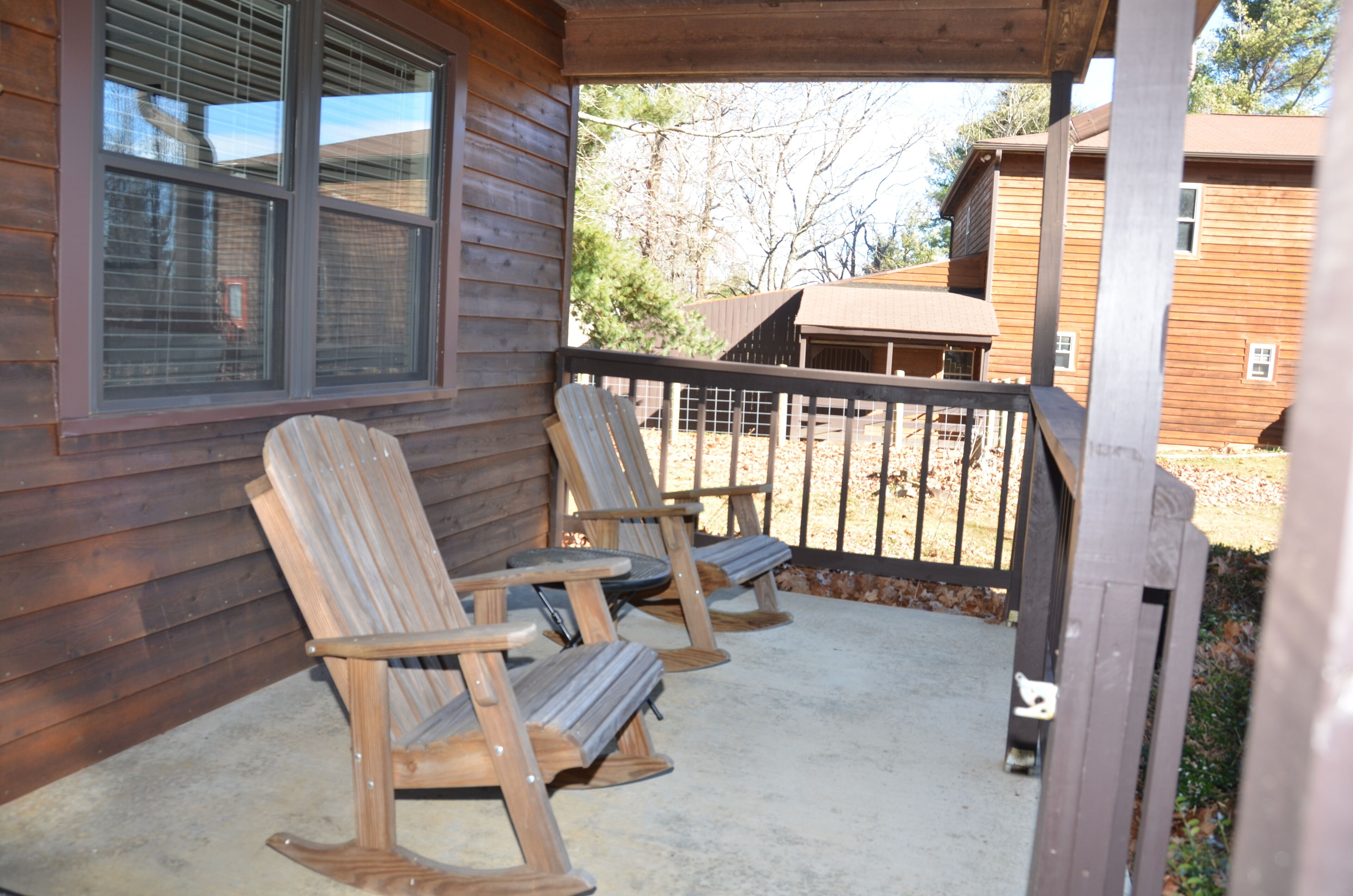 Cottontail Cabin (Room 10) | Terrace/patio