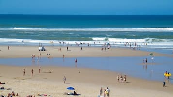 Vlak bij het strand