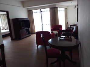 Family Apartment | Living area | LED TV - Jannat Suite at Times Square (Kuala Lumpur)