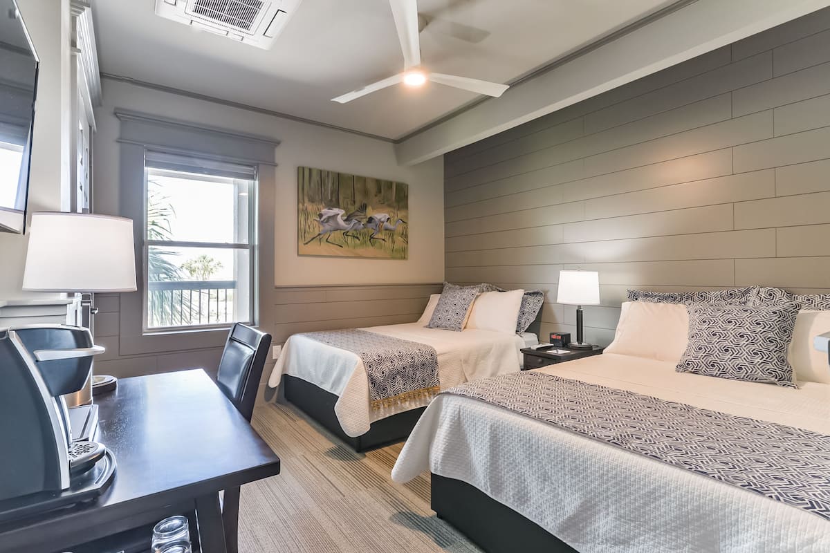 Premium bedding, memory-foam beds, in-room safe, individually furnished