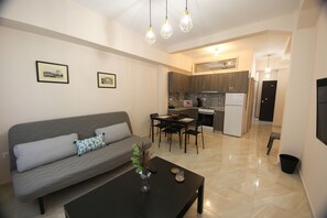 Comfort Apartment, 1 Bedroom (#3) | Living room