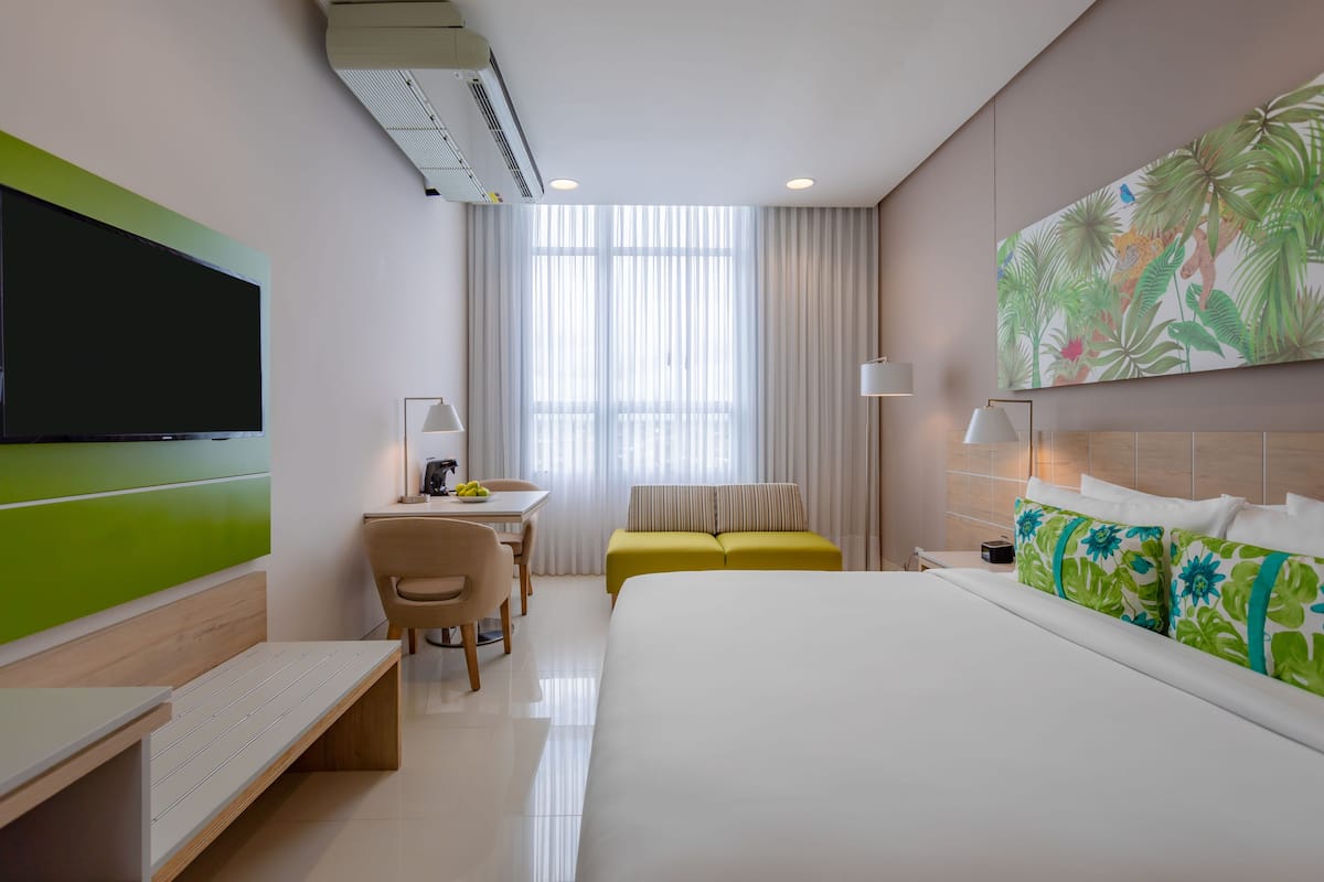 deluxe room | in-room safe, desk, soundproofing, iron/ironing board