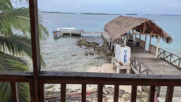 Basic Room, 2 Double Beds | Beach/ocean view