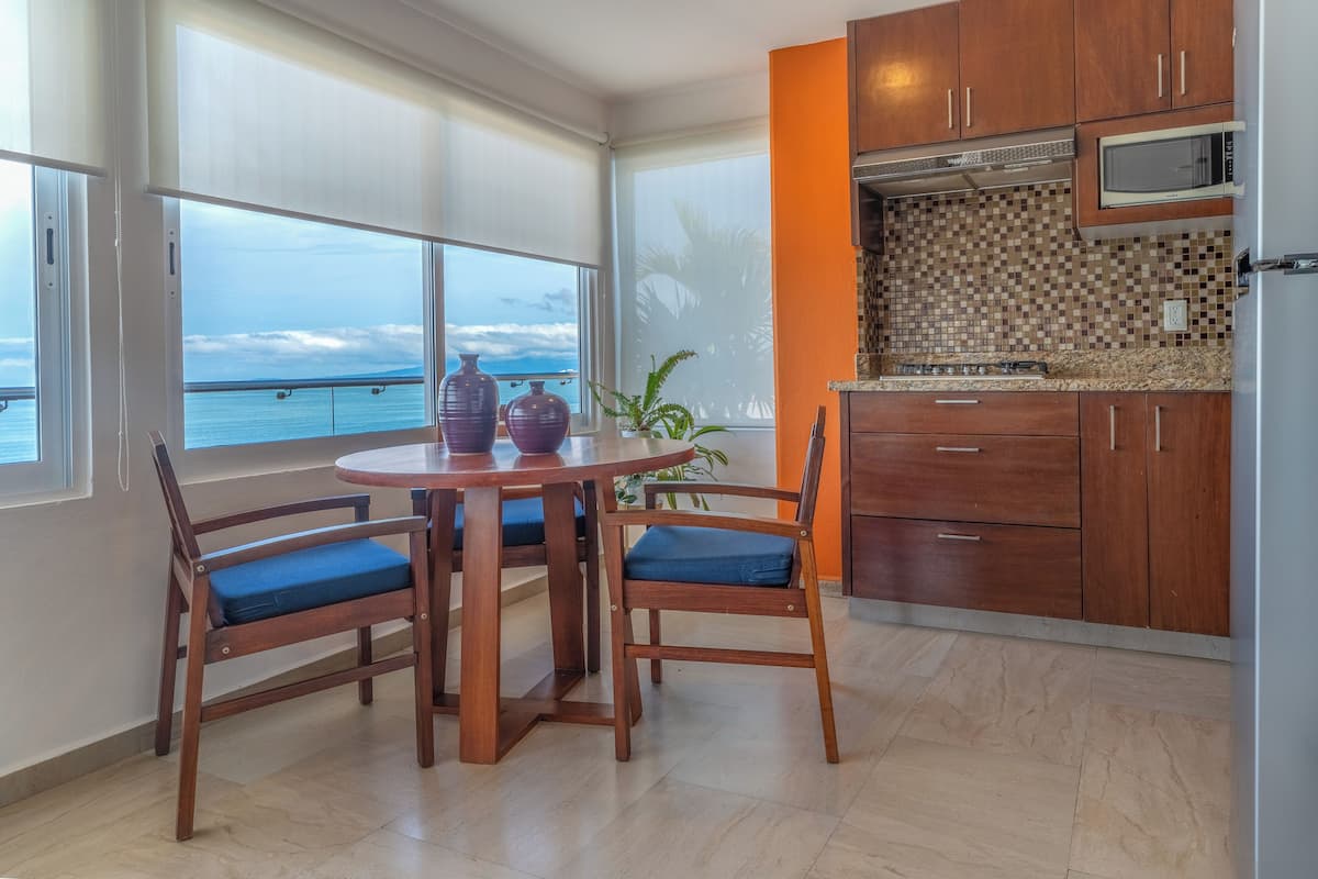 exclusive penthouse, multiple beds, private pool, beachfront | private kitchen | microwave, stovetop, coffee/tea maker, toaster