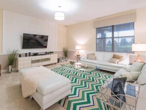 House, 5 Bedrooms (4.5 Bathrooms - 1429) | Living area - 5BR 5BA Champions Gate Home by ASVR-1429 (Davenport)