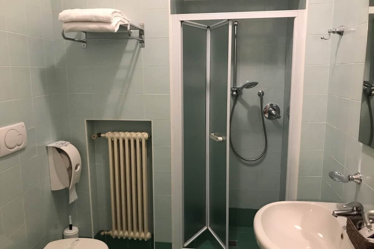 superior double or twin room | bathroom | hair dryer, bidet, towels, soap