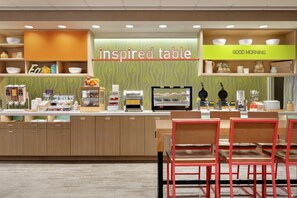 Free daily on-the-go breakfast