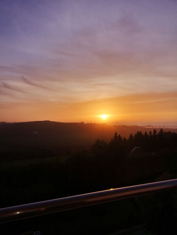 Vue depuis l’hébergement 