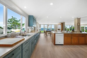 Fridge, microwave, oven, stovetop - The Ultimate Nantucket Sound Beachfront Oasis! (2144) (Dennis Port)