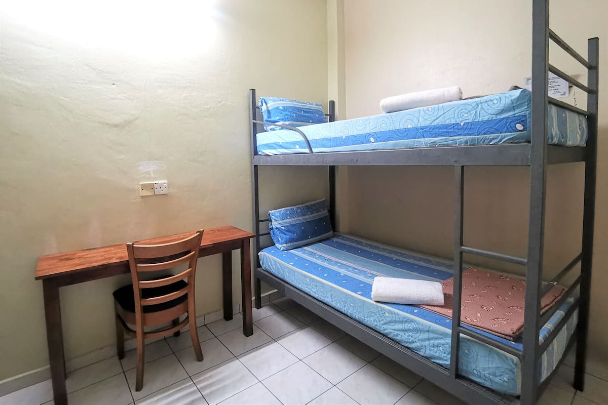Double Decker Room | Desk, blackout drapes, WiFi (free), bed sheets