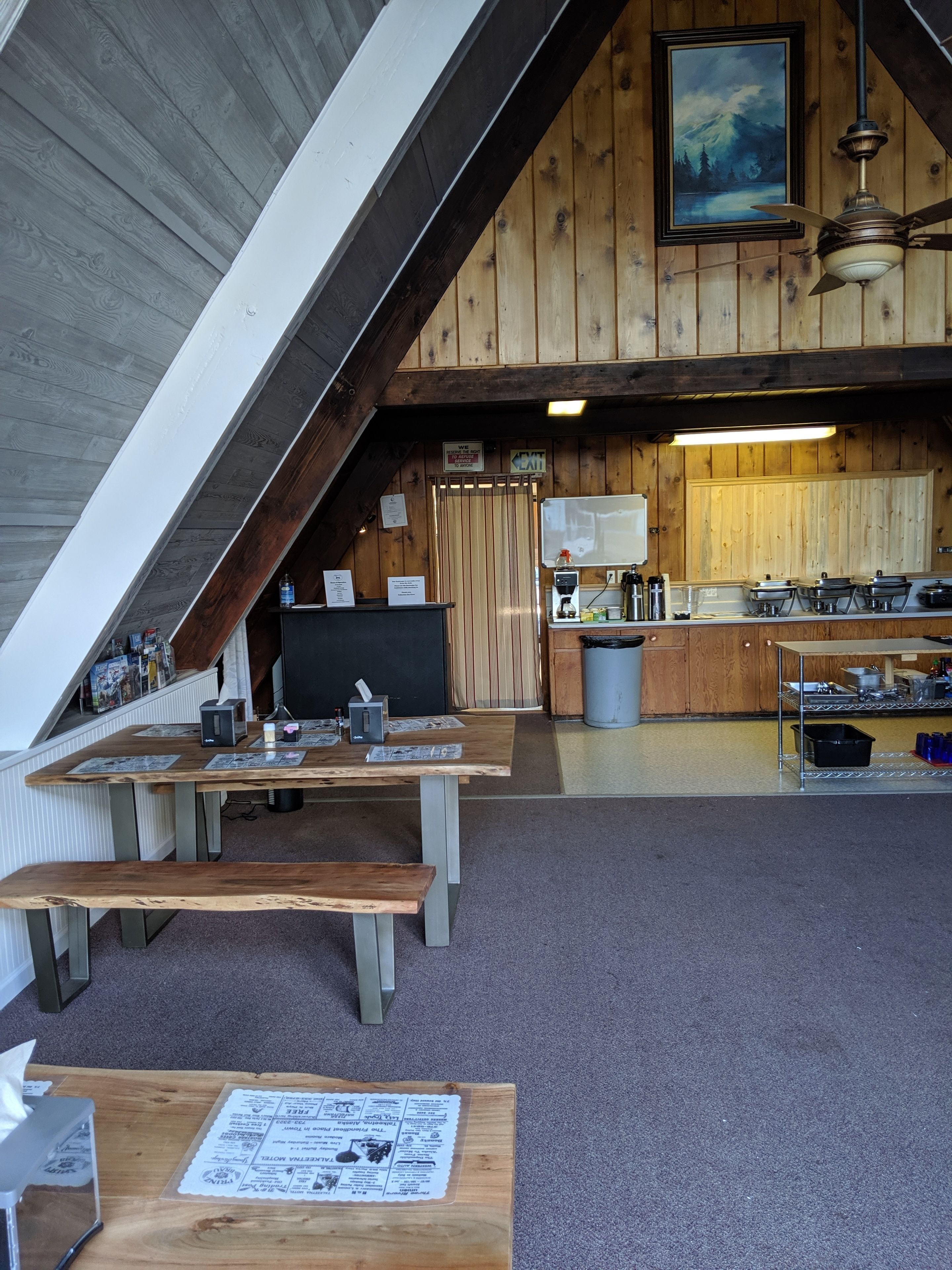 check-in/check-out kiosk