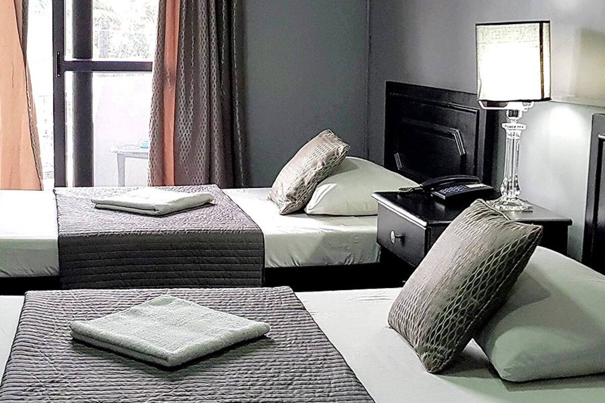 Free WiFi, bed sheets