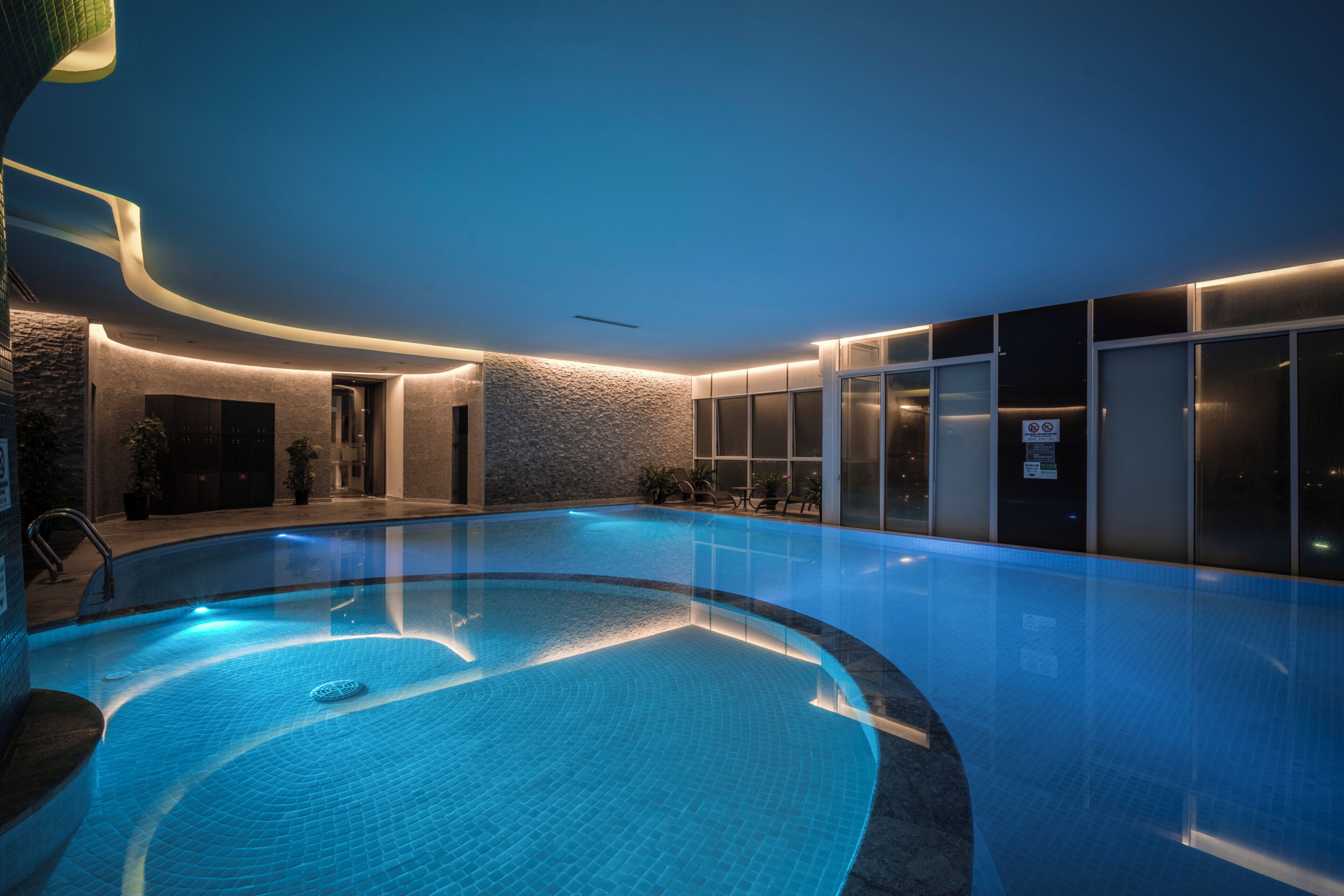 Piscine couverte