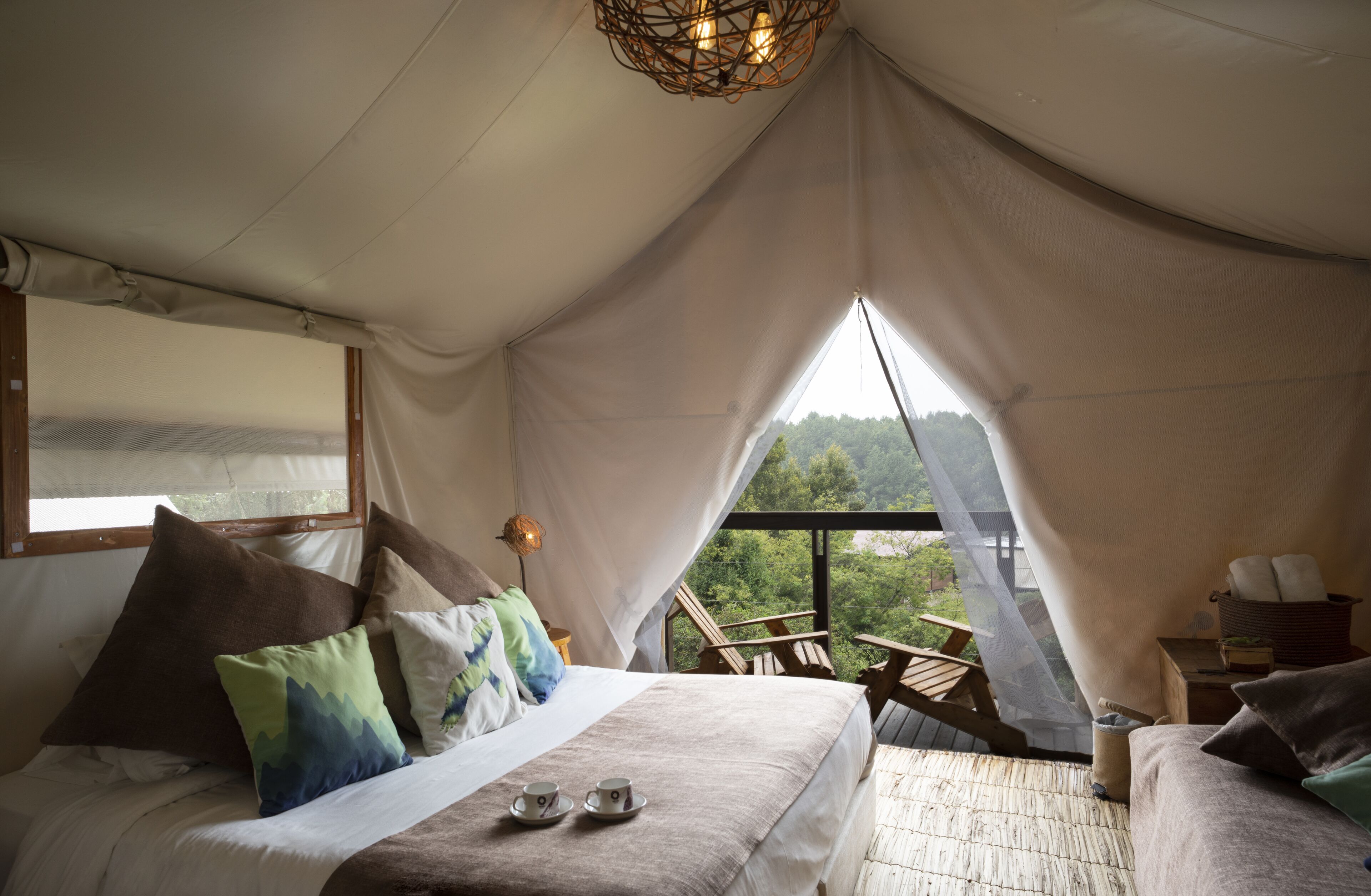 Deluxe Tent | Bed sheets