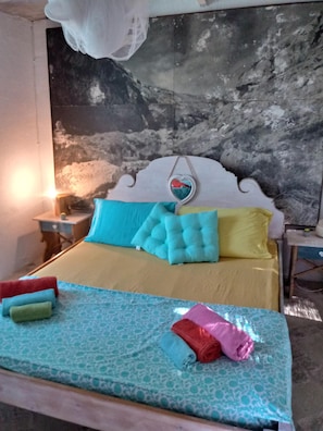 2 bedrooms, iron/ironing board