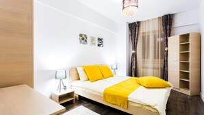 1 bedroom, iron/ironing board, WiFi, bed sheets - UGR53★ Unique Grand Residence ★ SecureParkingAccessCard (Iași)
