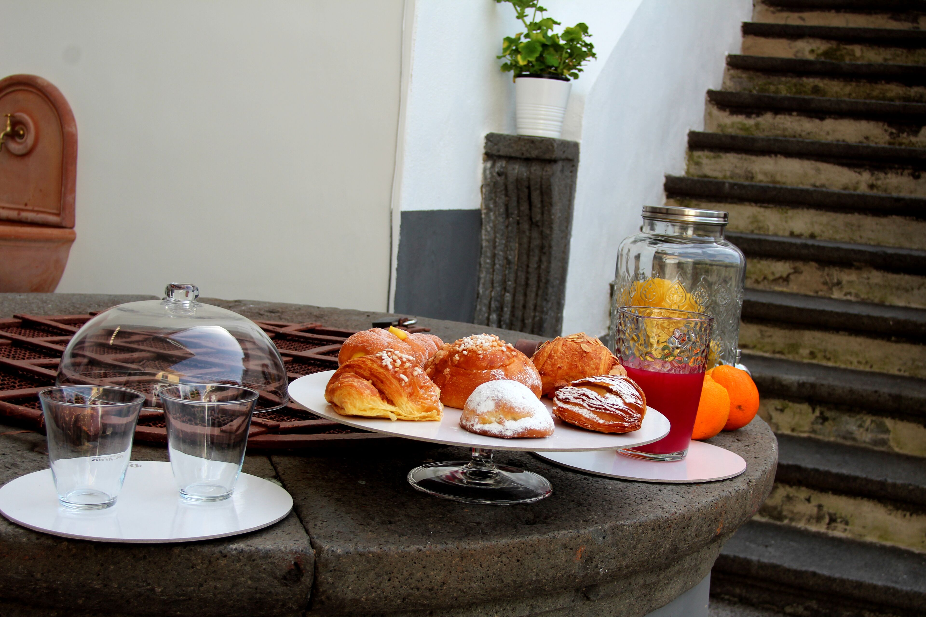 Udendørs spisemuligheder