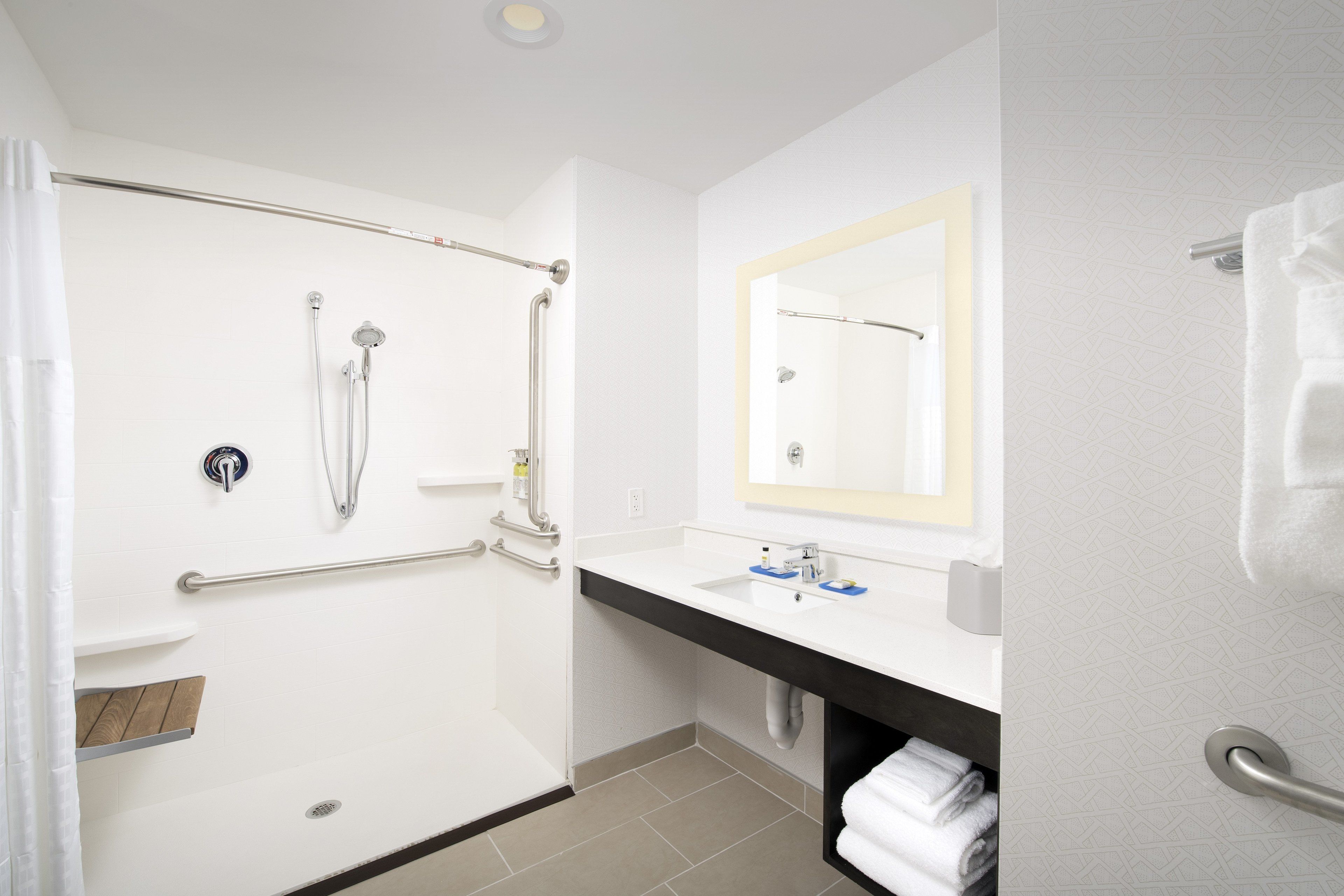 free toiletries, hair dryer, towels, soap