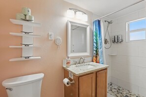 Shower, towels