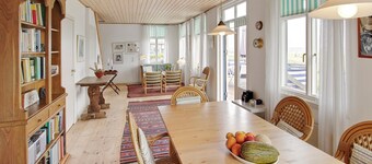 Skærven Cottage on the beach