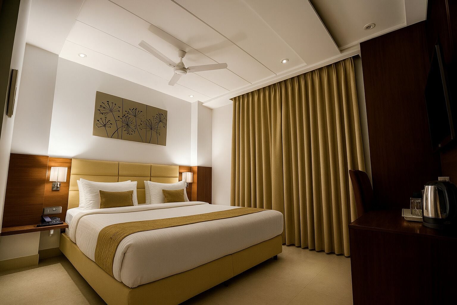 Deluxe Room | 1 bedroom, Egyptian cotton sheets, premium bedding, down comforters