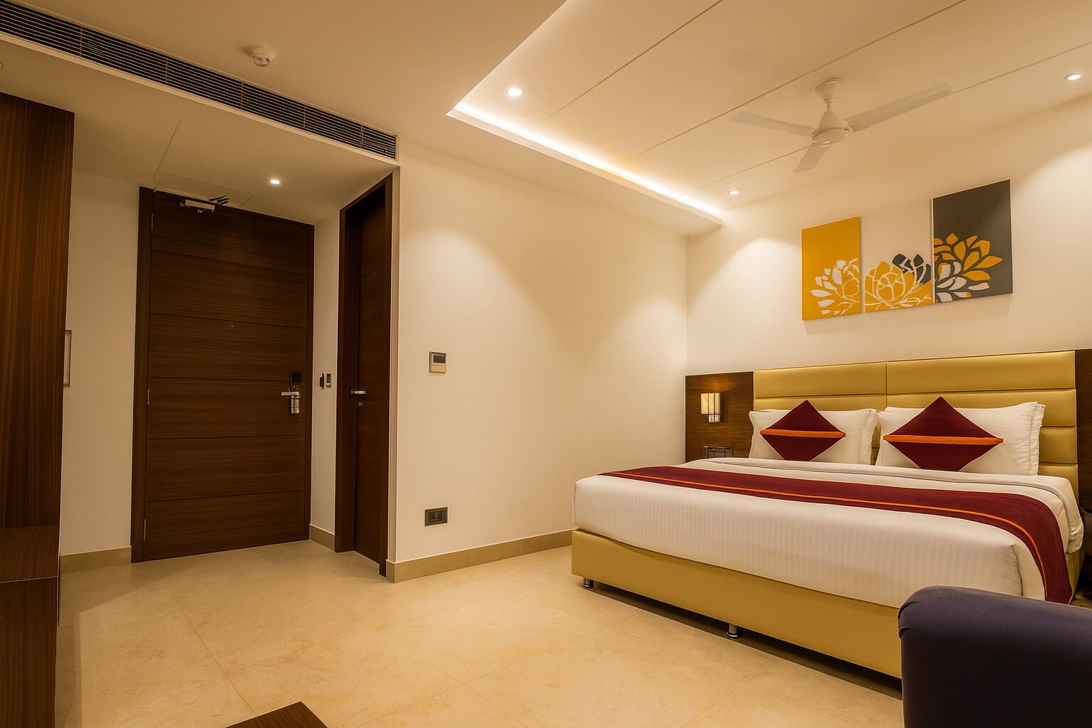 Habitación doble superior | 1 dormitorio, sábanas de algodón egipcio, ropa de cama de alta calidad