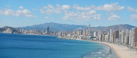 Aan het strand, strandlakens