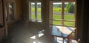 Blick von der Unterkunft