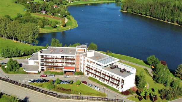 Aerial view - Hotel Adamantino (Pozlovice)