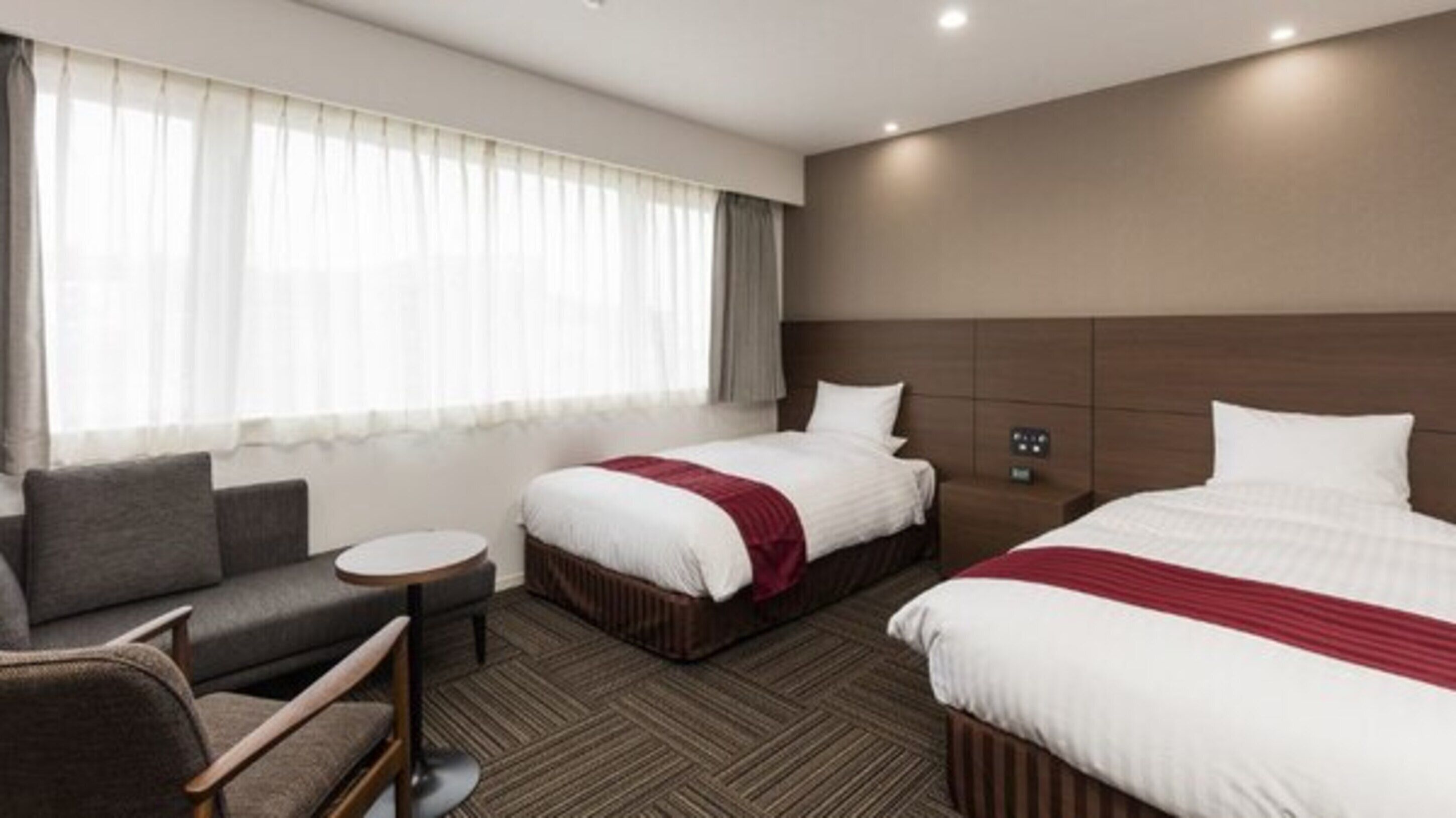 twin room | in-room safe, desk, blackout curtains, free wifi