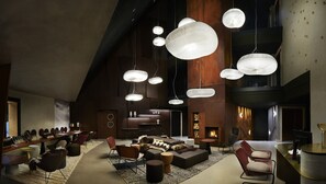 Lobby lounge - Hôtel Mil8 (Morzine)