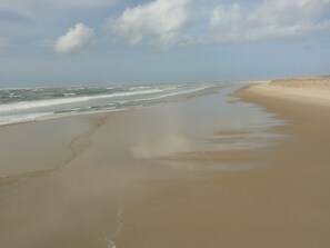 On the beach