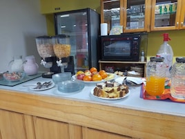 Desayuno continental incluido todos los días